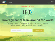 Tablet Screenshot of go2yourdream.com